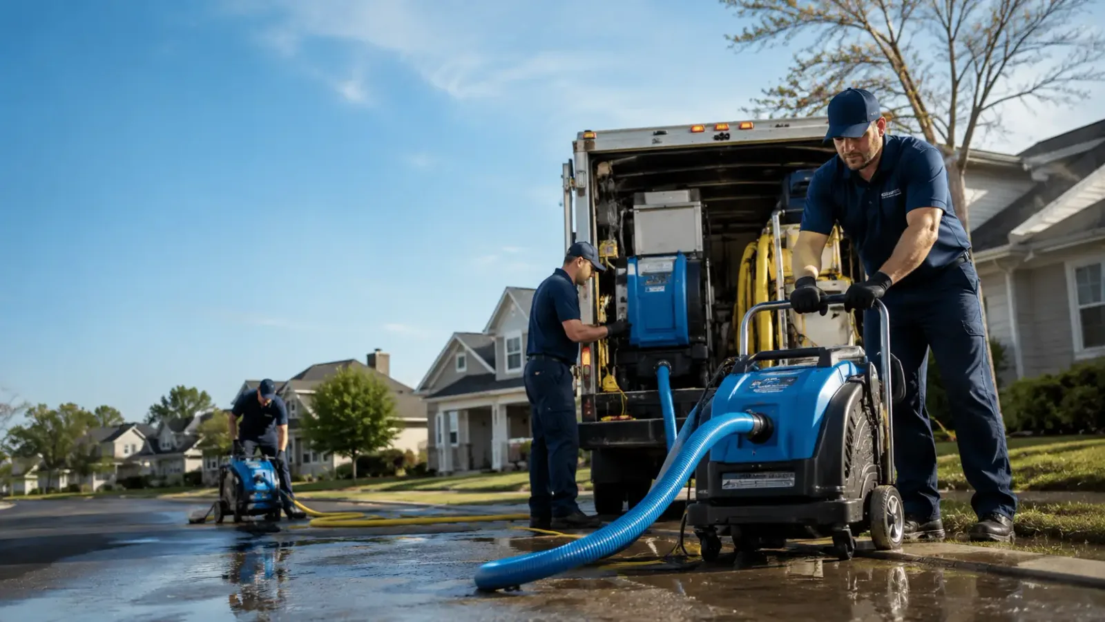 Flood Damage Cleanup in Goldsmith, TX